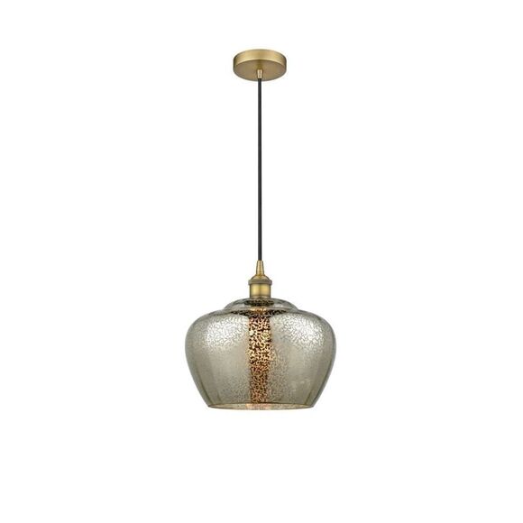 Innovations Other - New Innovations Lighting Noille 1-Light Single Drop Pendant Light Brushed Brass